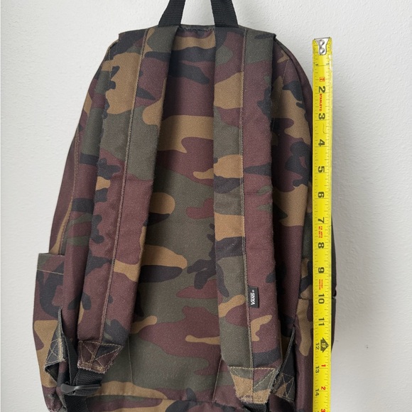 Vans Camo Backpack in Green and Brown - Picture 4 of 8